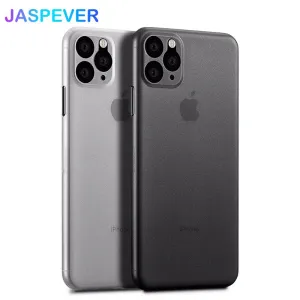 0.3mm Ultra Thin Case For Iphone 11 Pro Max Xs Max Xr X Matte Transparent Pp Back Cover Case For Iphone X S 11 Promax Capa Coque