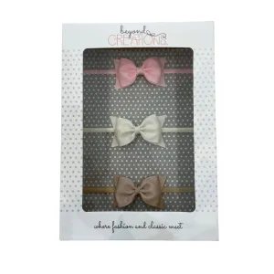 2.5" Flatbow Headband Gift Set