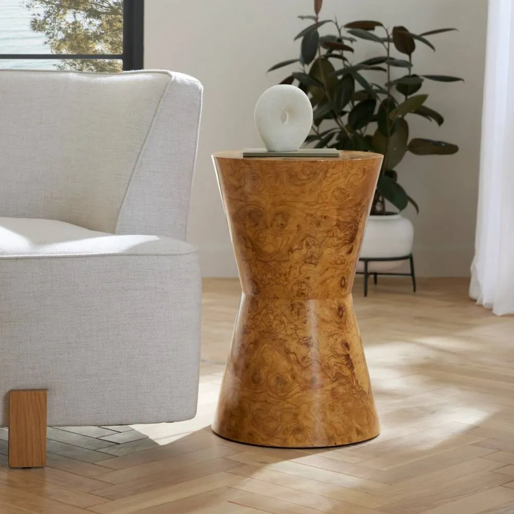 Costello Accent Table Blonde Burl