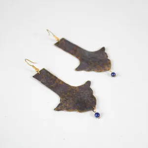 Crenellation Beaded Earrings