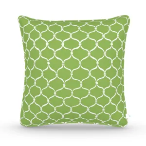 Decorative Throw Pillow in Cast-A-Net: Wheatgrass