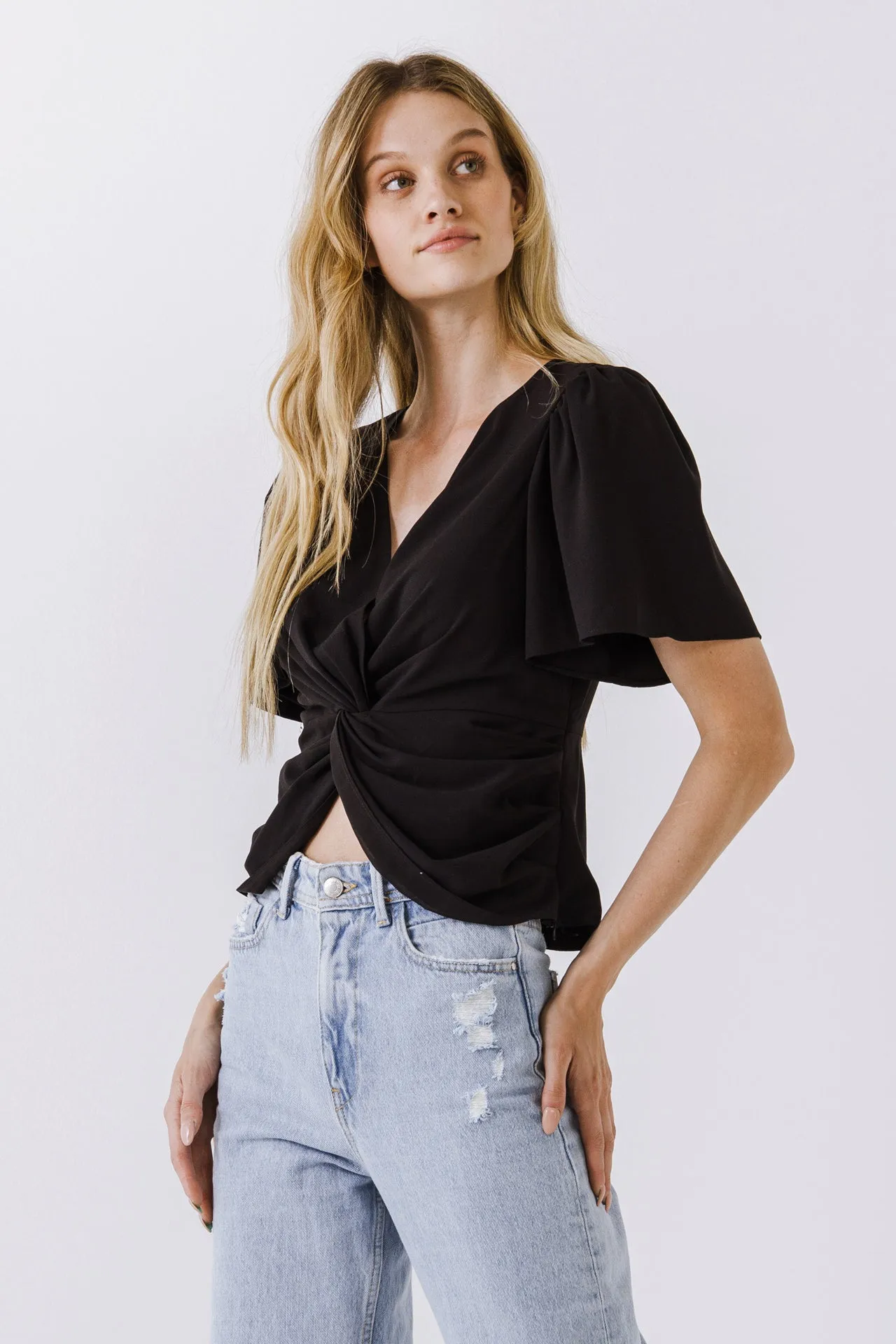 Endless Rose - Solid Knotted Top