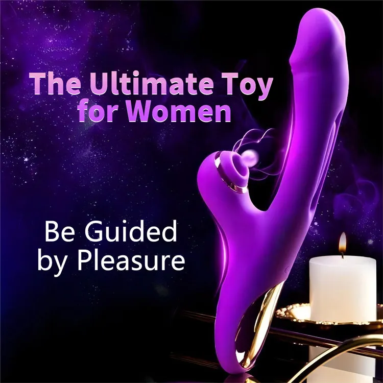 G-Pro Vibrator with Flapping, Vibration & Clitoral Suction