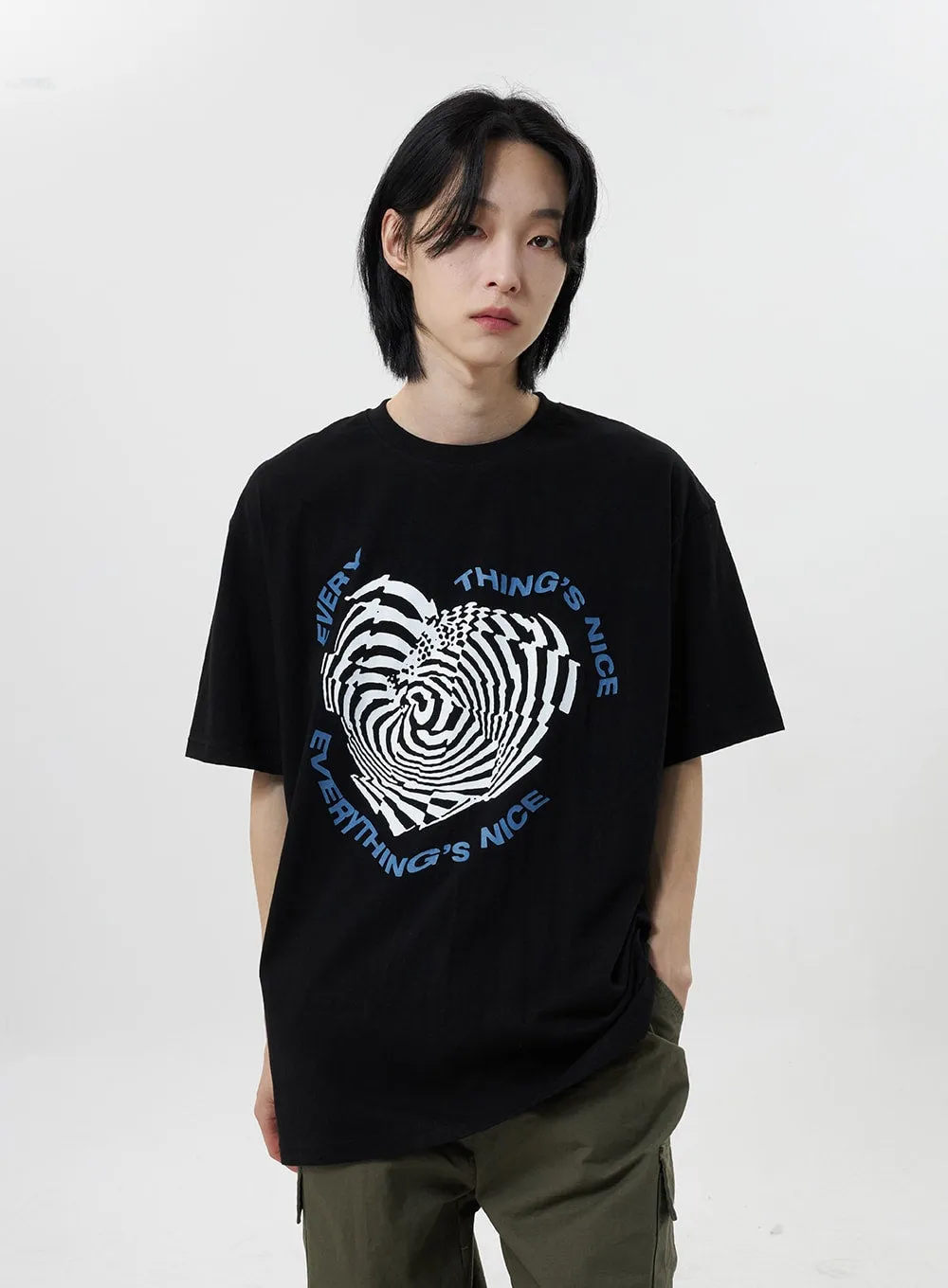 Graphic Cotton Tee Unisex CY322