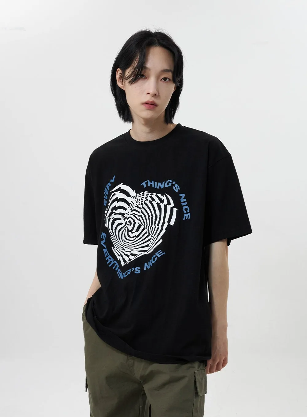 Graphic Cotton Tee Unisex CY322