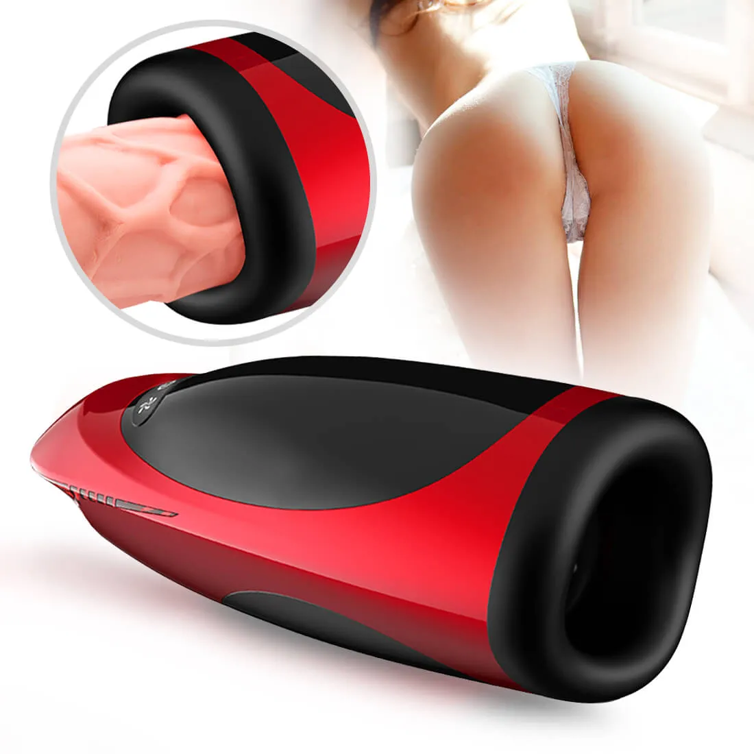 High Speed Rotation Intelligent Voice Masturbator 4D Oral Sucker Toy