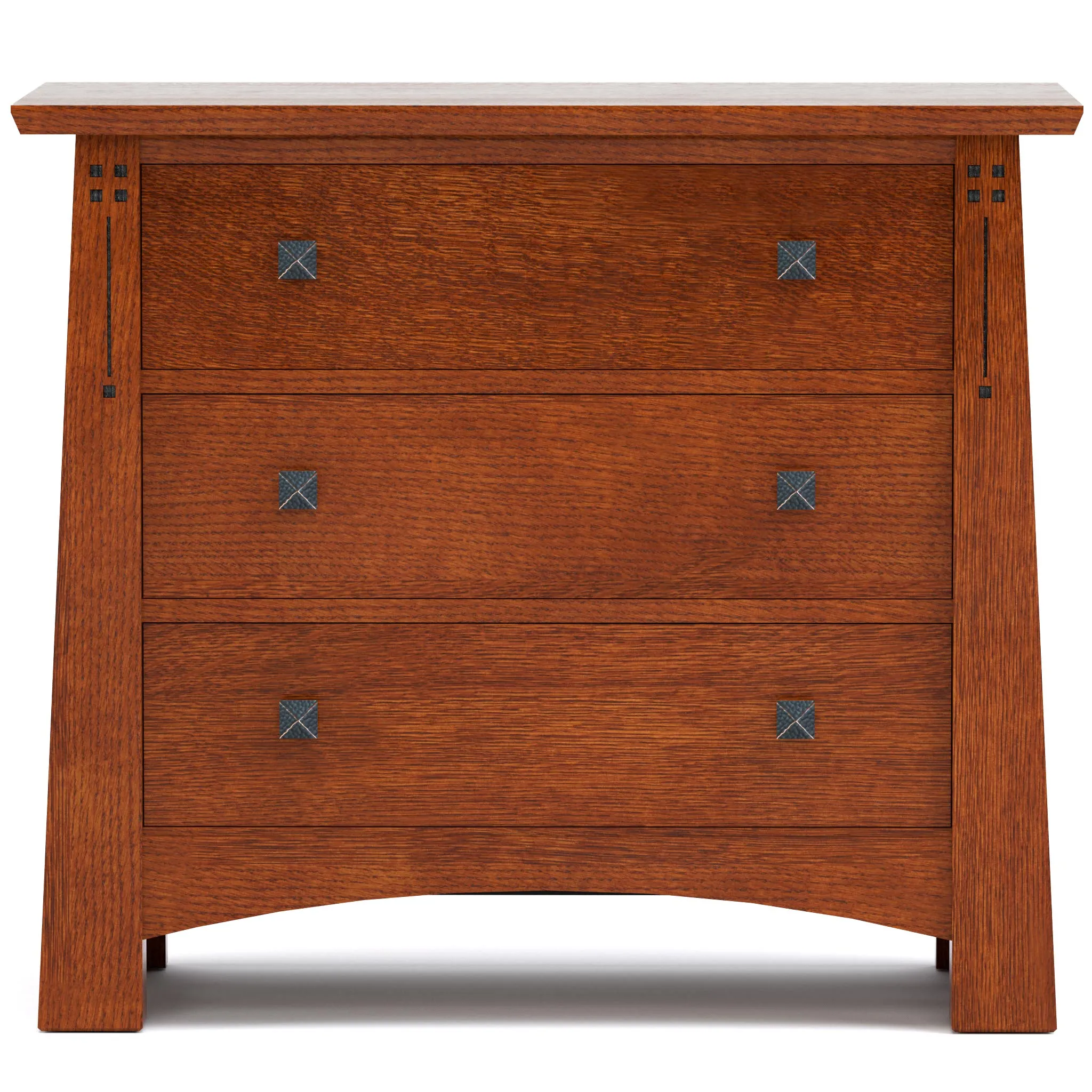 Highlands Three-Drawer Nightstand