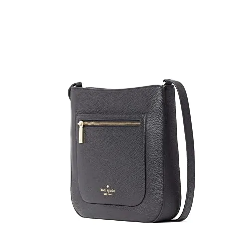 Kate Spade Crossbody Purse for Women Leila Top Zip Crossbody (Black)