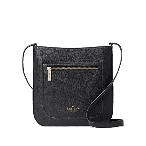 Kate Spade Crossbody Purse for Women Leila Top Zip Crossbody (Black)