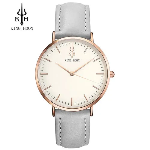 KING HOON Silver Women Watches