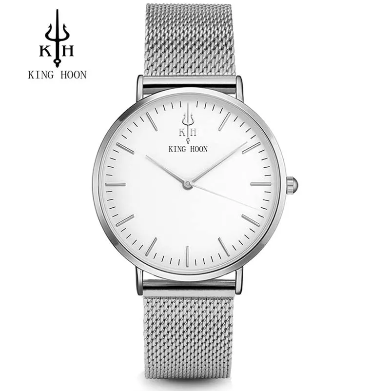 KING HOON Silver Women Watches