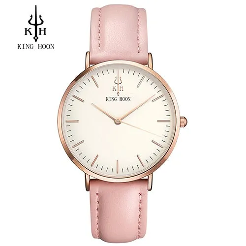 KING HOON Silver Women Watches