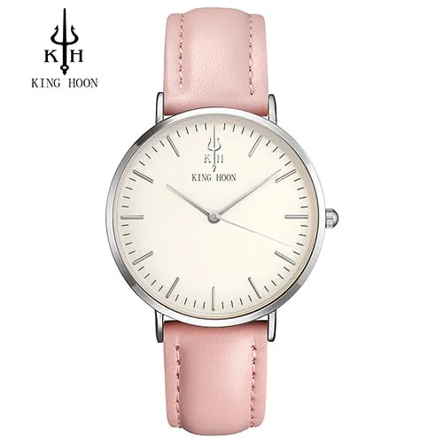 KING HOON Silver Women Watches