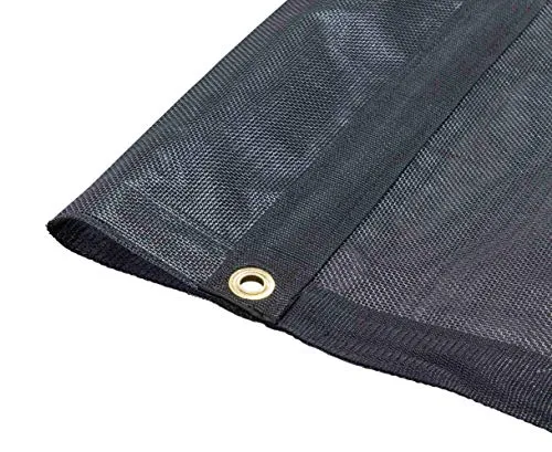 Mytee Products 7'6" x 18' Dump Truck Vinyl Coated Mesh Tarps Cover with 6 Inch 18oz Double Pocket