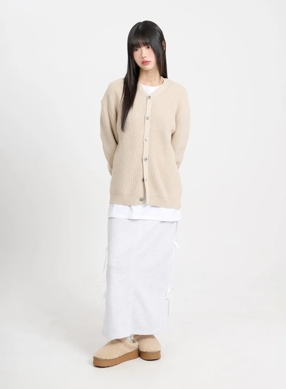 Oversized Knit Cardigan CM415