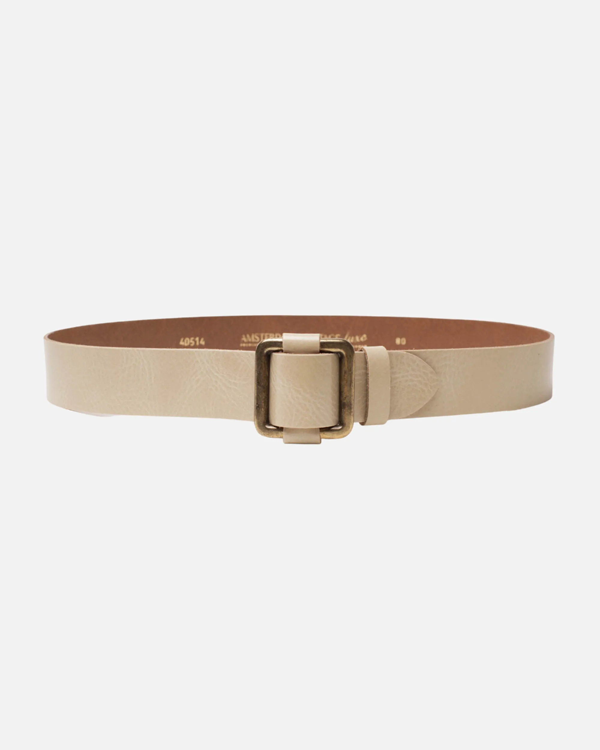 Pelle | Adjustable Leather Slide Belt