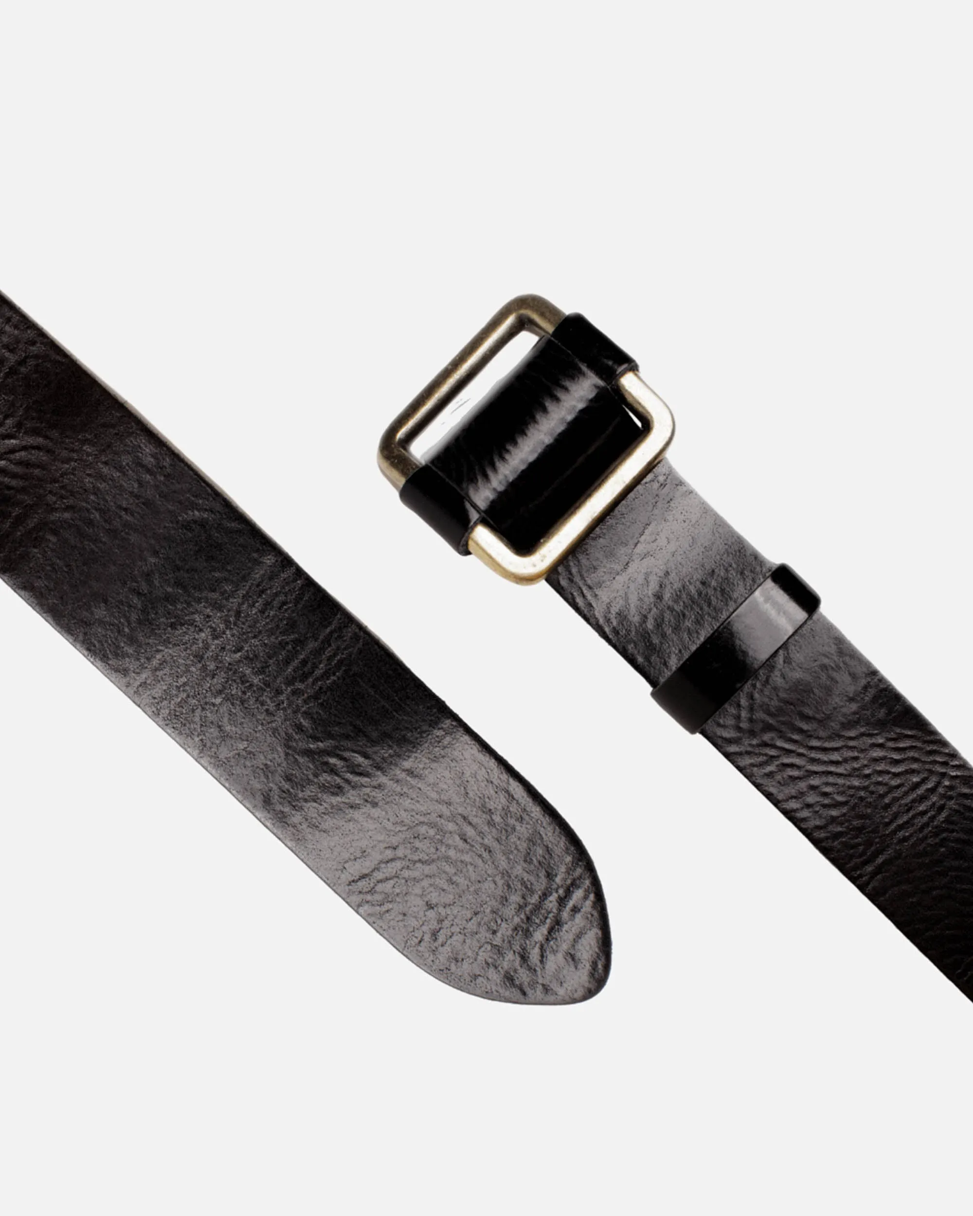 Pelle | Adjustable Leather Slide Belt