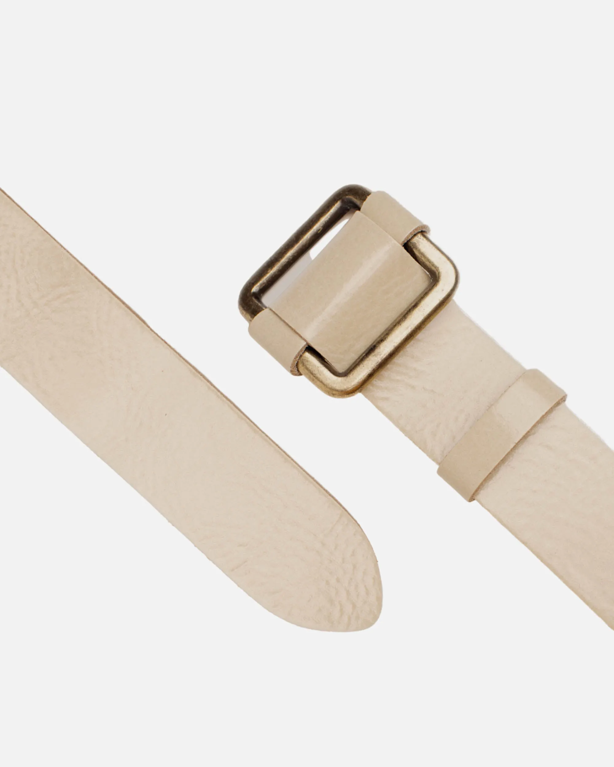 Pelle | Adjustable Leather Slide Belt