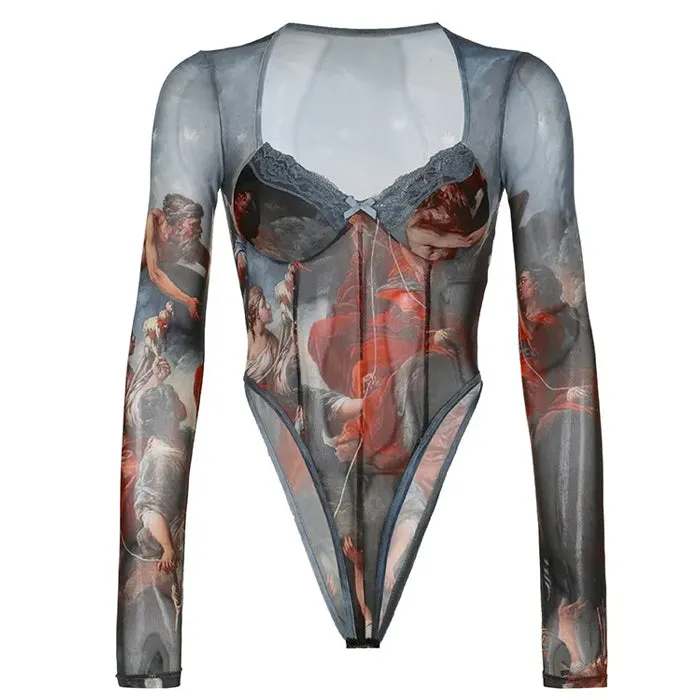 Renaissance Mesh Bodysuit