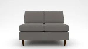 Rosedale Armless Loveseat