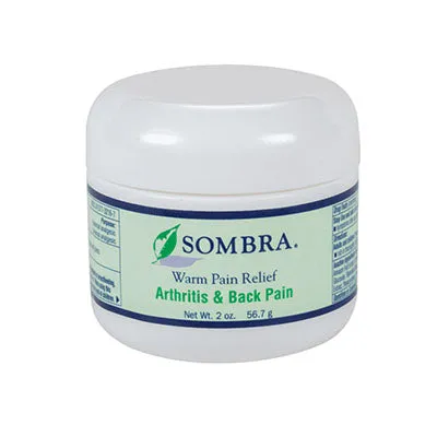 Sombra Warm Pain Relief - Arthritis and Back Pain, 4 oz Flip-Top Tube