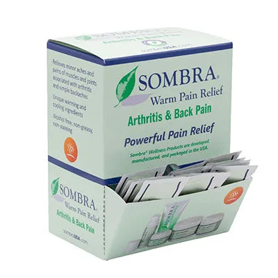 Sombra Warm Pain Relief - Arthritis and Back Pain, 4 oz Flip-Top Tube