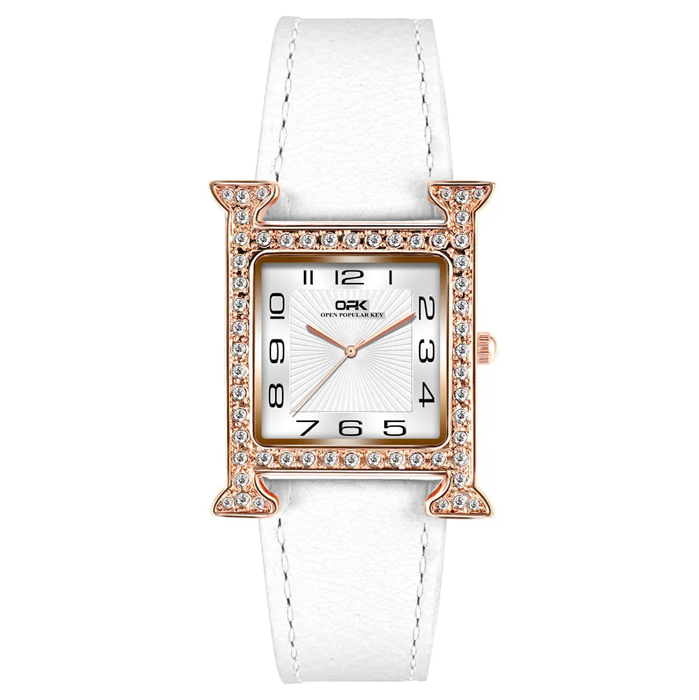 Temperament beauty watch for women W06OPK88620-WH