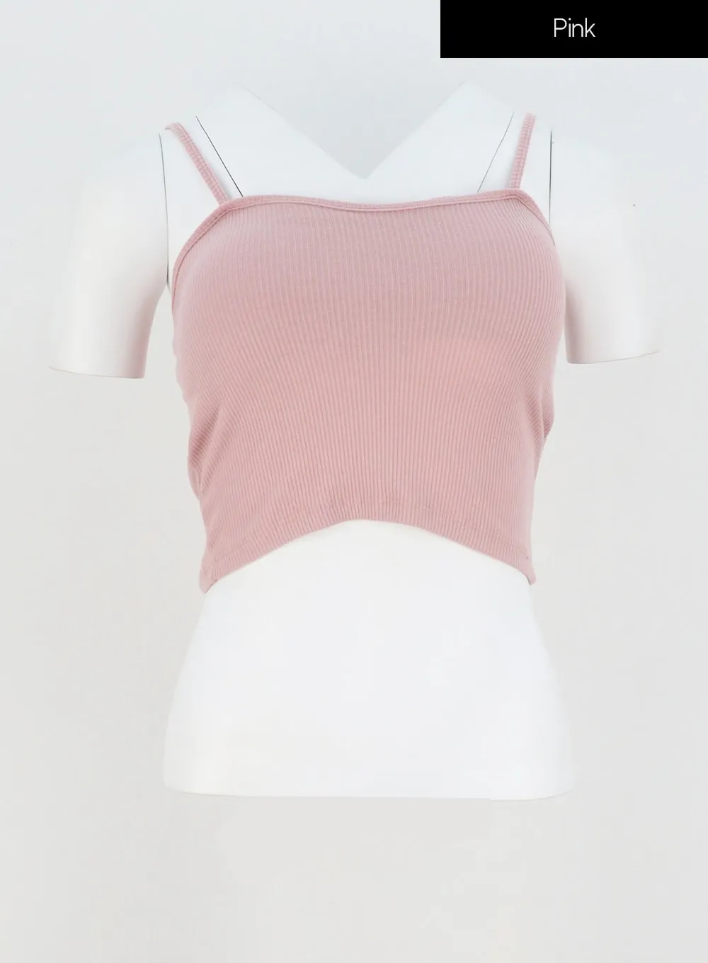 Thin Strap Ribbed Top IU312