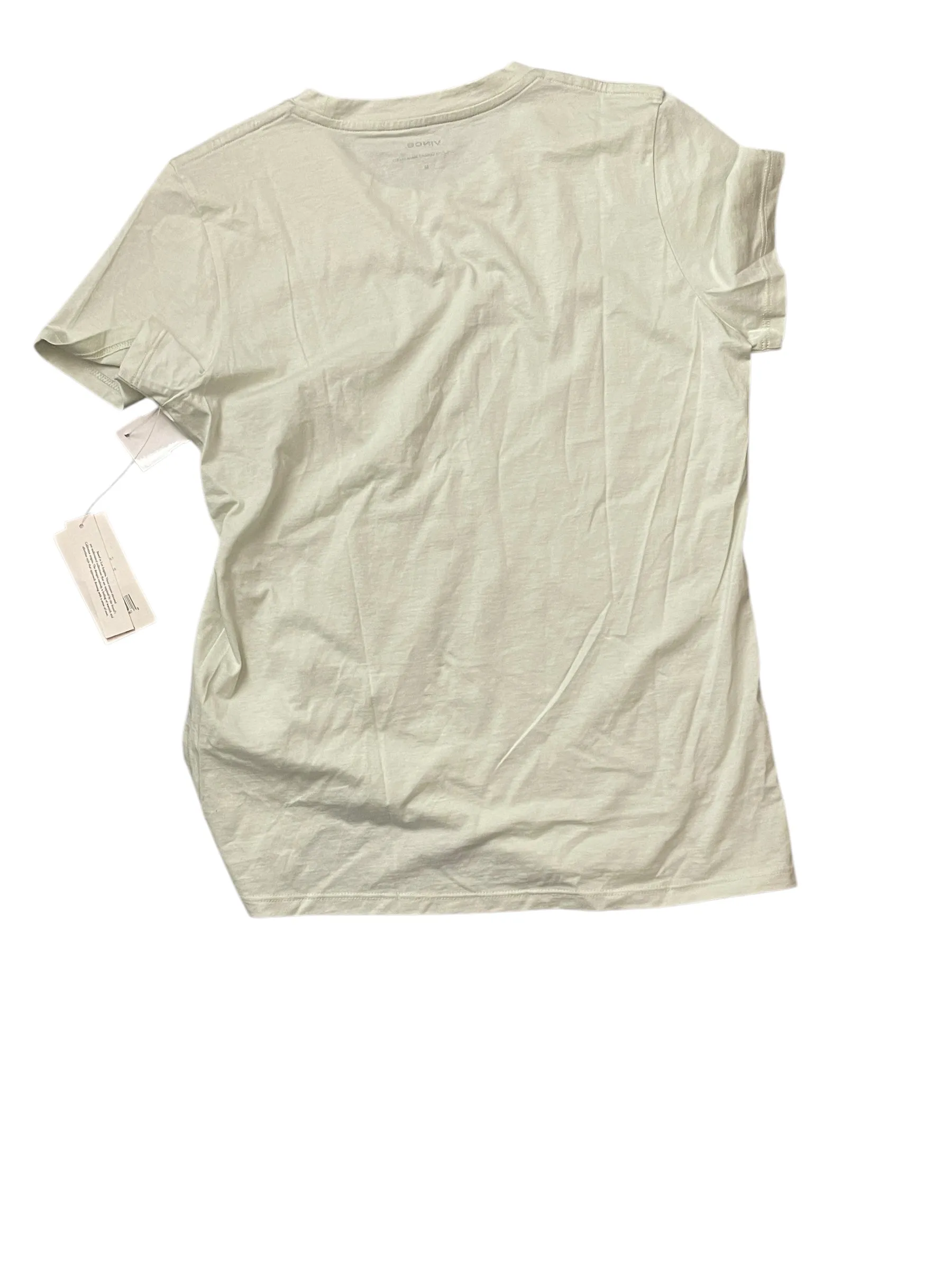 Top Short Sleeve Basic By Vince In Green, Size: M