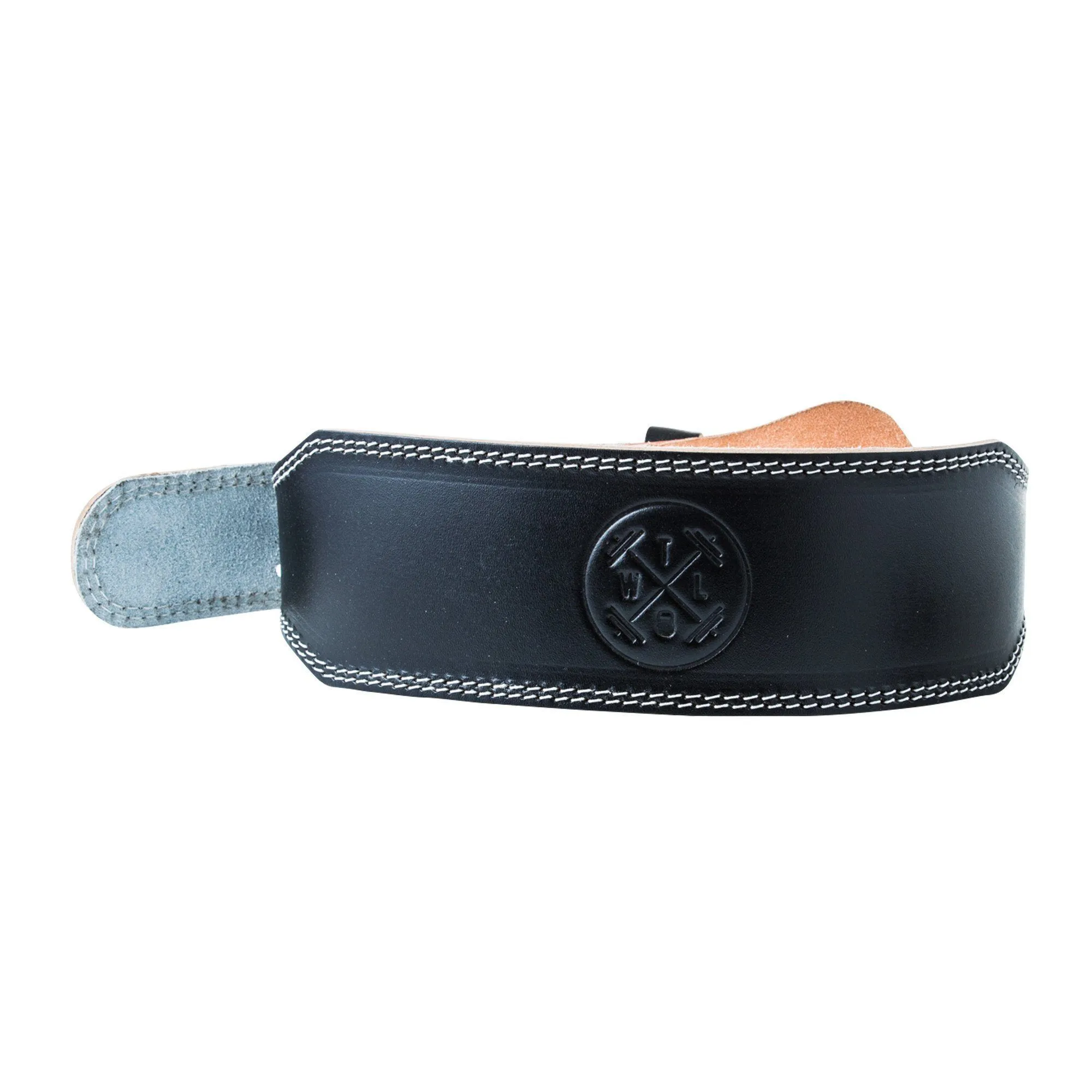 TWL - Padded Leather Lifting Belt - Black