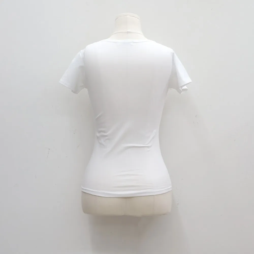 U-neck Short-Sleeve Top CA21