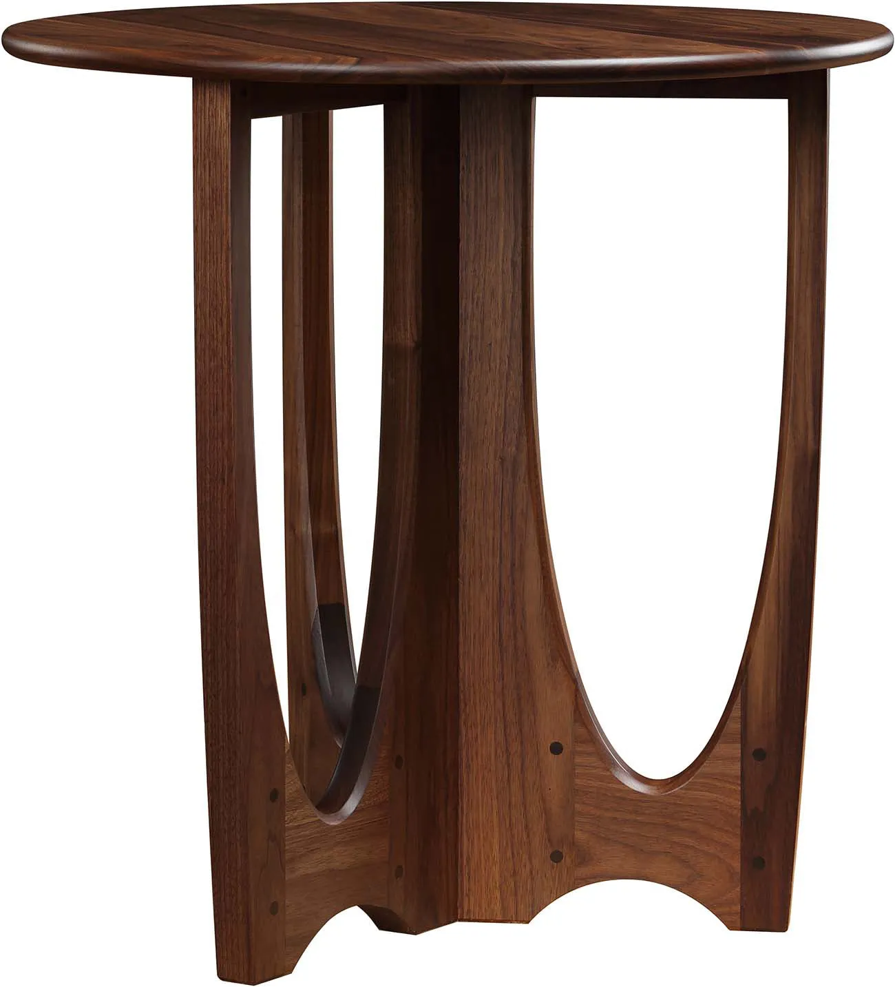 Walnut Grove Round Lamp Table