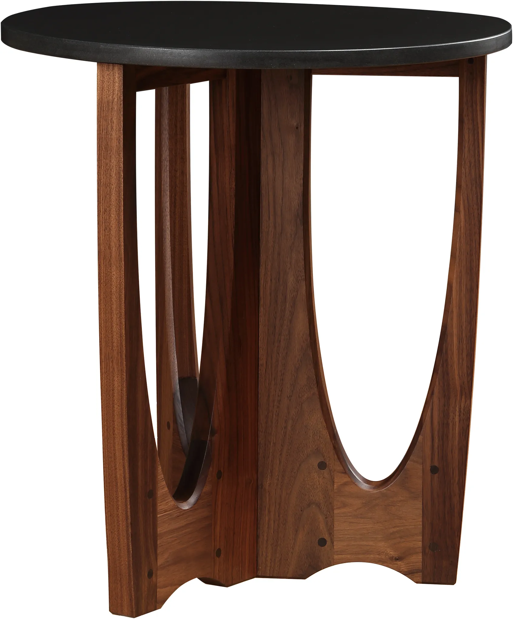 Walnut Grove Round Lamp Table